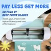 Eyryfui 30Pcs Deep Cut Blades for Cricut Maker 3/Maker/Explore 3/Explore