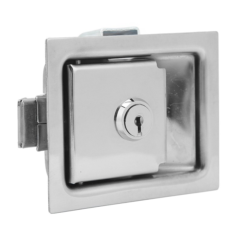 Embedded Panel Lock Stainless Steel Rectangular Trailer Paddle Door Key