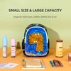 Sunveno Children's Backpack, Sequins Flashing Bag, Green