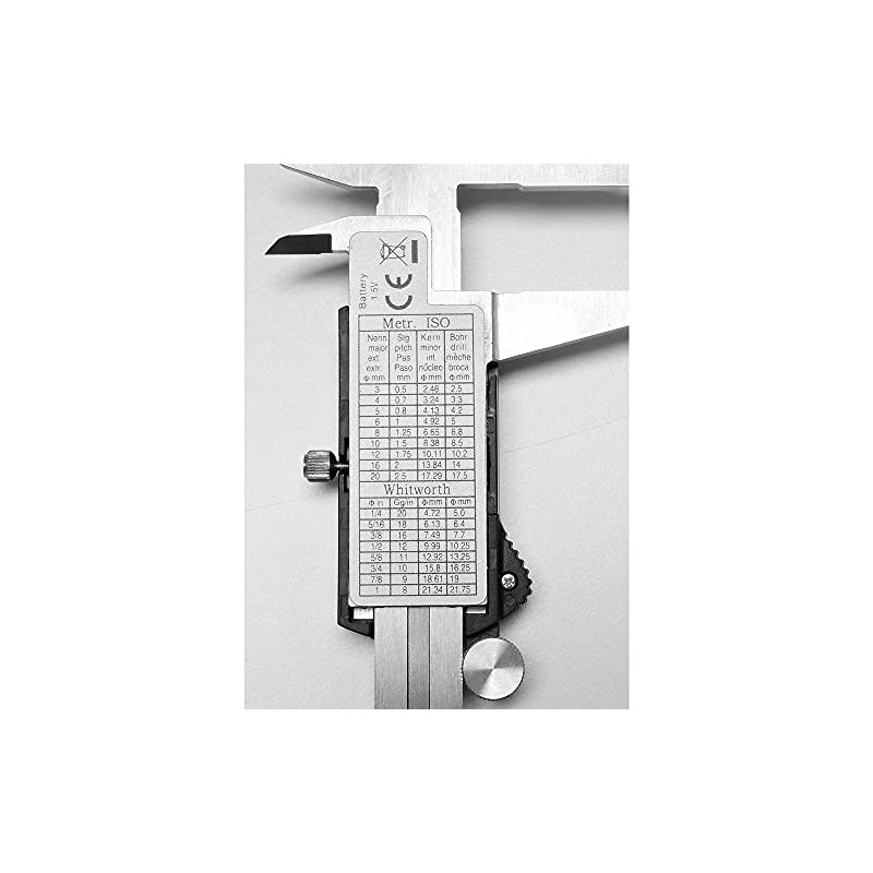STEINLE 1321 Digital Vernier Caliper 150 mm with Locking Screw