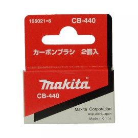 Makita 195021-6 CB440 Carbon Brush Set 2PK for BDF452HW BHP451 BTD130FW BDA340