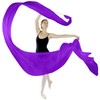 Danzcue Silk Flower Dance Streamer, Deep Purple