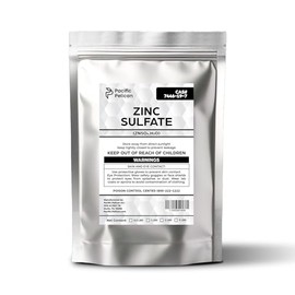 Pacific Pelican's Zinc Sulfate Monohydrate - Enhance Water Quality, Boost Tree Growth, Preserve Leather, Enrich Soil, Prevent Rust (2lb)