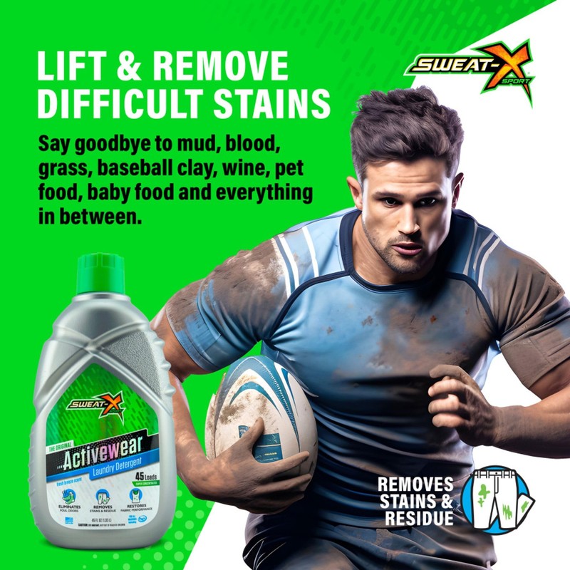 Sweat X Original Activewear Laundry Detergent – Remove the Worst