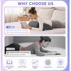 UKMOT Wedge Pillow Memory Foam, Ergonomic Reading Pillow for Bed