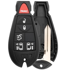 Sianxaido 68066868 Key Fob Shell Case Compatible with Grand Caravan 2008-2020 Town & Country 2008-2016