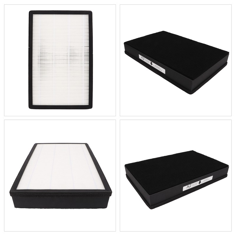 2Pcs Air Purifier Filter Set Practical High Efficiency Particulate Air