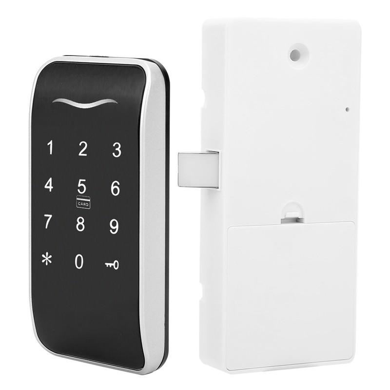 Concealed Electronic Smart Lock RFID Card Password Touch Keypad Safety