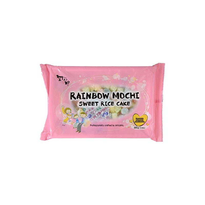 Mochi Sweet Rice Cakes MINI Sweet Rice Cake - Rainbow