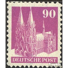 Bizonal (Allied Cast) 96W II E unmounted mint/never hinged ** MNH 1948 Buildings (Stamps for collectors) Christianity