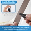 Pack of 2 Seat Belt Cutter, Emergency Hammer, Car, 2