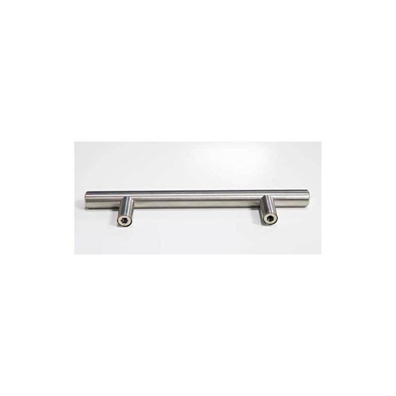 1 x T-Bar Stainless Steel Handle One Cabinet Pull 124mm