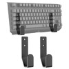 Keyboard Wall Mount Storage,Metal Wall Hanger Rack with Adhesive &