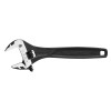 WORKPRO 6" Adjustable Wrench Black Oxide Wrench Inch/Metric Scale Cr-V
