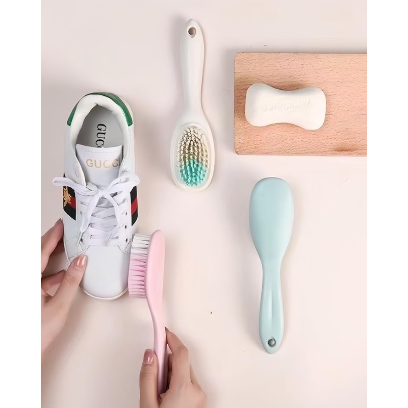 2 Pack Cleaning Scrub Brushes Soft Bristle Scrubbing Brush Clothes