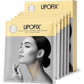 Neck Lifting Hydrating Firming Intense Treatment Bio - Cellulose Mask (5 Masks)