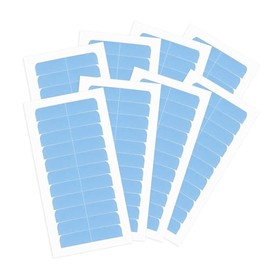 Adhesives Dolahair Tabs 120PCS, Double Sided Invisible Tape in Tape Replacement, Strong Hold Adhesive for Tape in Hair Extensions, Pre-Cut 1.6 x 0.3 Inch