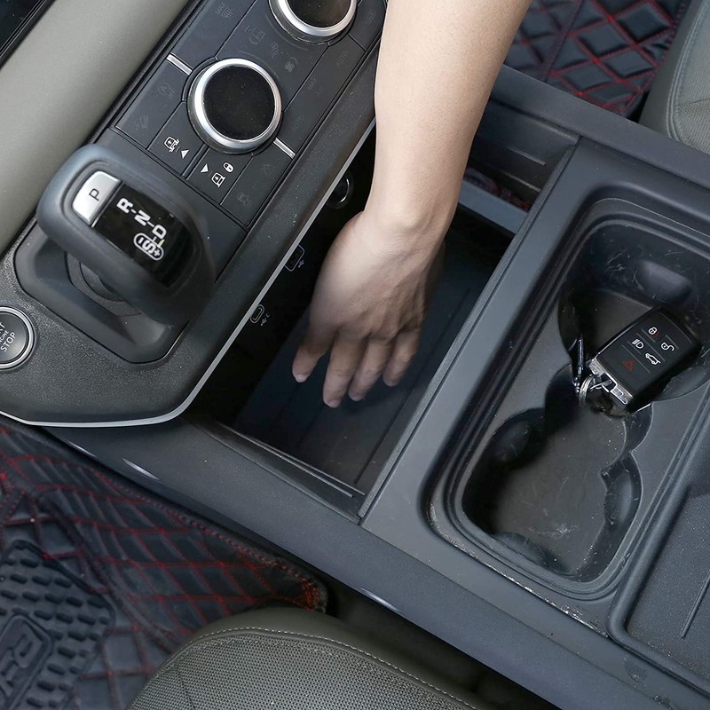 CHEYA ABS Plastic Car Center Console Armrest Storage Box for