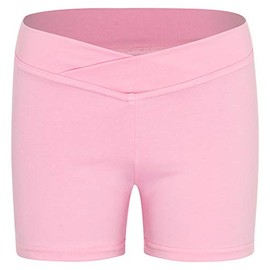 tanzmuster ® Abby Girls' Ballet Shorts (Size 92-170) Made of Soft Cotton Fabric Shorts for Children's Ballet, pink