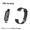 Lintelek Fitness Tracker HR Heart Rate Sleep Monitor Step Counter