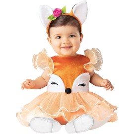 InCharacter Baby Fox Tutu Infant Costume Large 18-24M