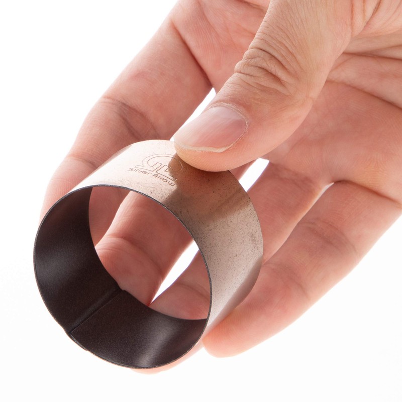 Endoshoji Professional Bottomless Ring, Round, Stainless Steel/Teflon, Made in Japan