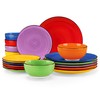 vancasso Bonita Dinnerware Set Muticolor Stoneware 18 Pieces Service for