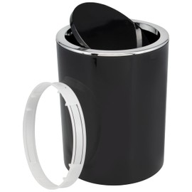 Bremermann bathroom series Savona cosmetic bin with a swing lid, plastic, 5.5 litres