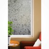 PROTINT WINDOWS Designer Elegant Flower Decorative Film, Self Static Adhesive