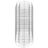 vidaXL Gabion Raised Bed, Rustproof and Weather-Resistant Galvanized Iron, Oval
