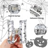 Halloween Hair Claw Clips for Women Irregular & Square 3Pcs