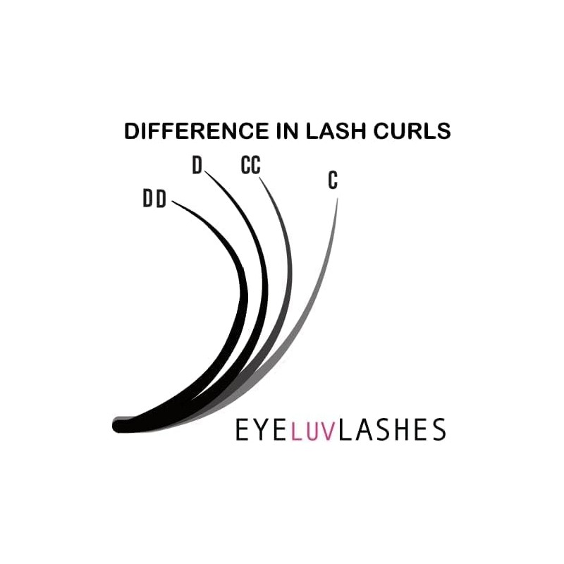Volume Lash Trays Silk Eyelash Extensions Individual Eyelashes Soft Lightweight