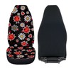Bulopur Daisy Ladybug Car Seat Covers Front Seats Only for