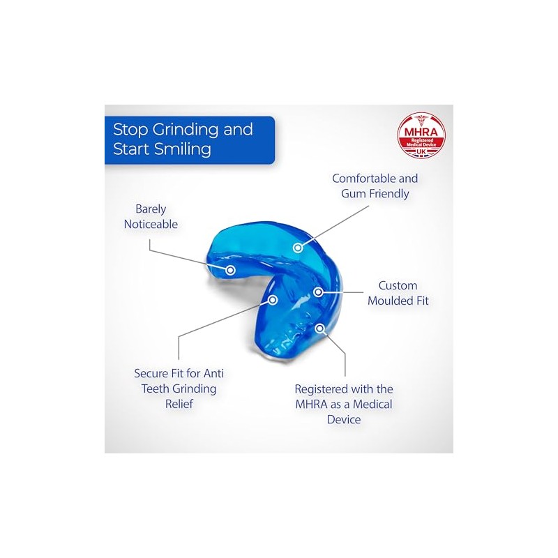 Mouth Guard for Teeth Grinding & Clenching – MHRA Registered