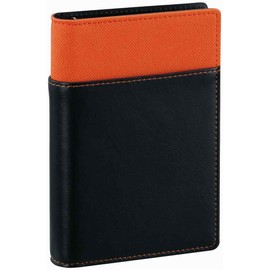 レイメイ藤井 リフィルファイル ポケットサイズ 合皮 オレンジ WPF801D