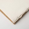 KHADI HARDBACK BOOK 13 x 16 cm White Rough