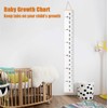 Wall Hanging Baby Growth Chart, 79" x 7.9"Height Chart Hanging