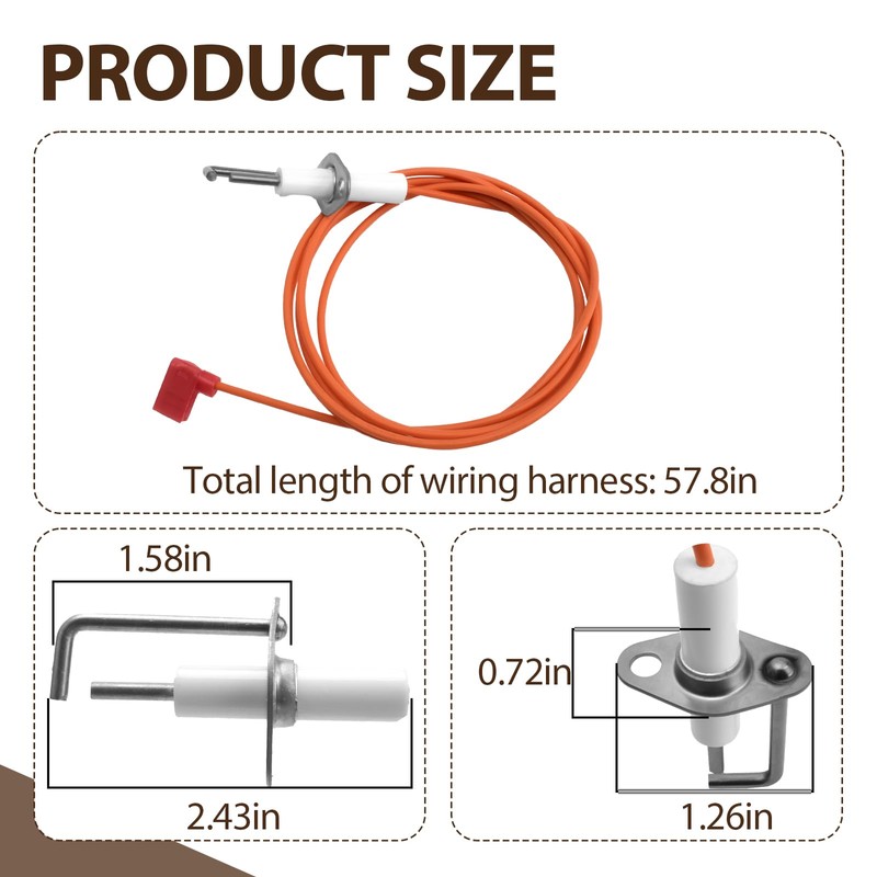 20261709S Furnace Hot Surface Ignitors Compatible with Goodman, Amana, Janitrol