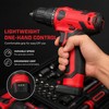126-Piece Home Tool Kit with 8V Cordless Drill – Rechargeable