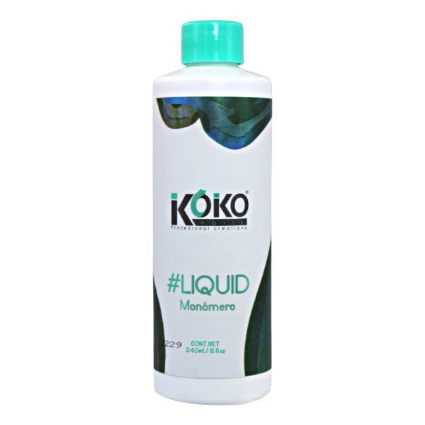 Koko Nails Monómero Liquido Acrílico Para Uñas 8oz Koko