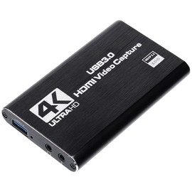 GoodsLand GD-CAPBOX-4KPATH Capture Board, Card, Pass-Through, 4K, 60Hz, 1080P, 60FPS, USB, External