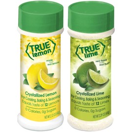 True Lemon Two Pack - Lemon Shaker and Lime Shaker, Powder