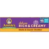 Annie's Deluxe Rich & Creamy Shells & Classic Cheddar Macaroni
