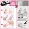 SUPWEE 3PCS Non-Stick Hand Hard Solid Builder Gel for Nail