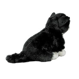 Black & White Cat Soft Toy 12"