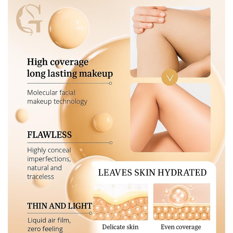 Waterproof Body Concealer – Tattoo, Scar & Vein Cover Up
