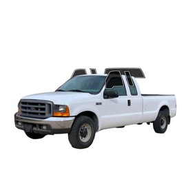 Precut Window Tint Film for Ford F250 F350 F450 F550 Extended 1992-1996 All Side+Rear Windshield 10% VLT 2Ply Anti-Shatter, UV Block, Privacy Protection, Easy Install, No Trimming Needed,