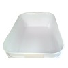 Brightroom White Brightroom 4pk Flexible Storage Container Bins 3L Medium