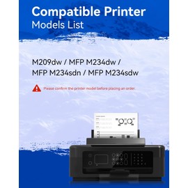 LEMERO UEXPECT LEMERO UEXPECT Compatible Replacement for HP 134A 134A Toner Cartridge with Chip W1340A W1340X for M209dw MFP M234dw M234sdn Printer | 134A Black Toner, 2 Pack