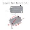 YOLISTIC (Pack of 4) Microwave Oven Door Switch & 20